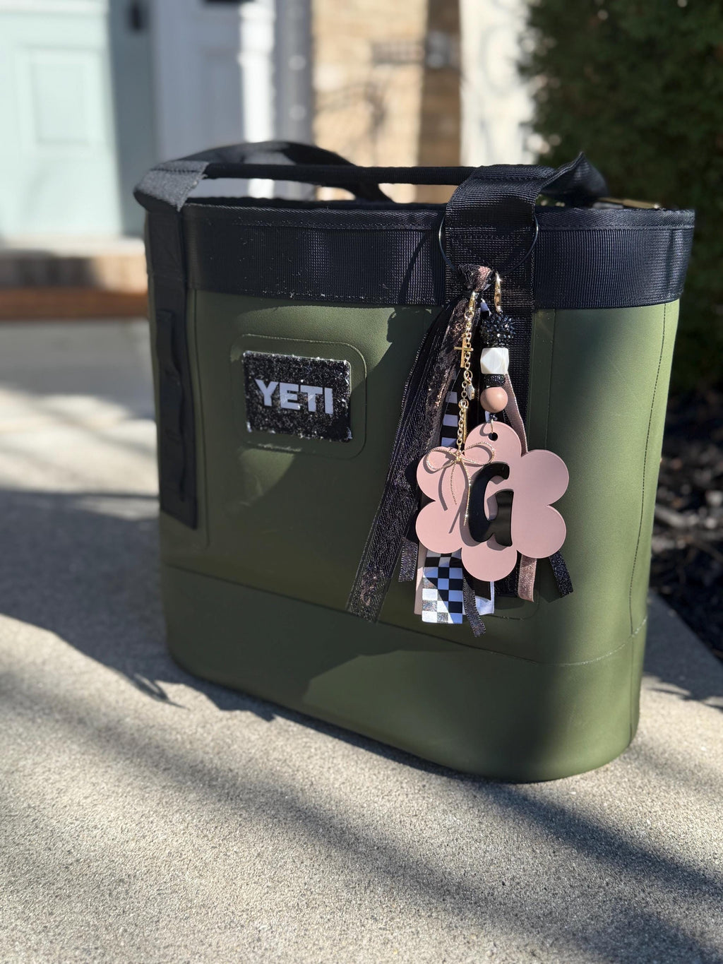 Personalized Flower Bag Tag