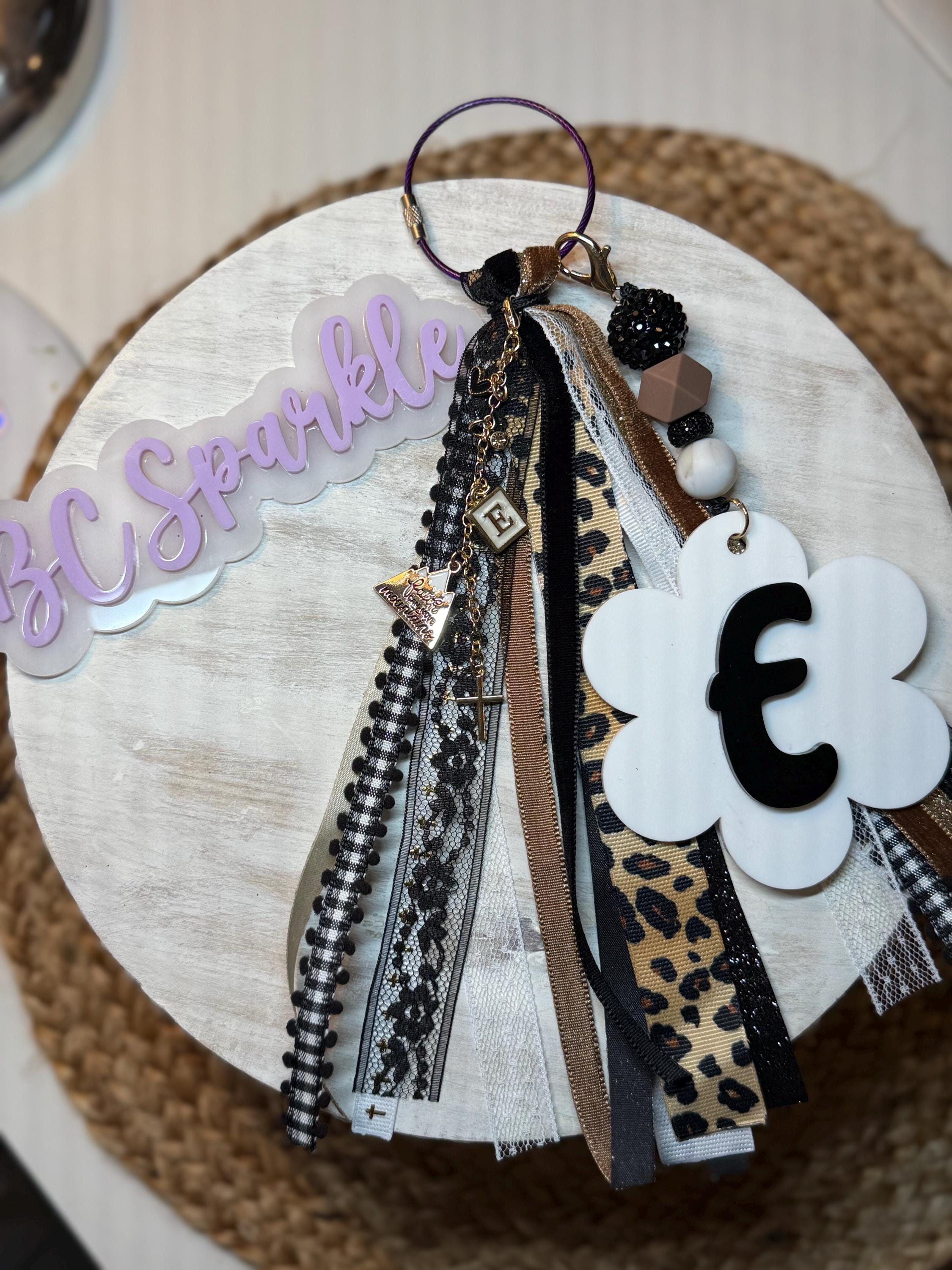 Personalized Flower Bag Tag