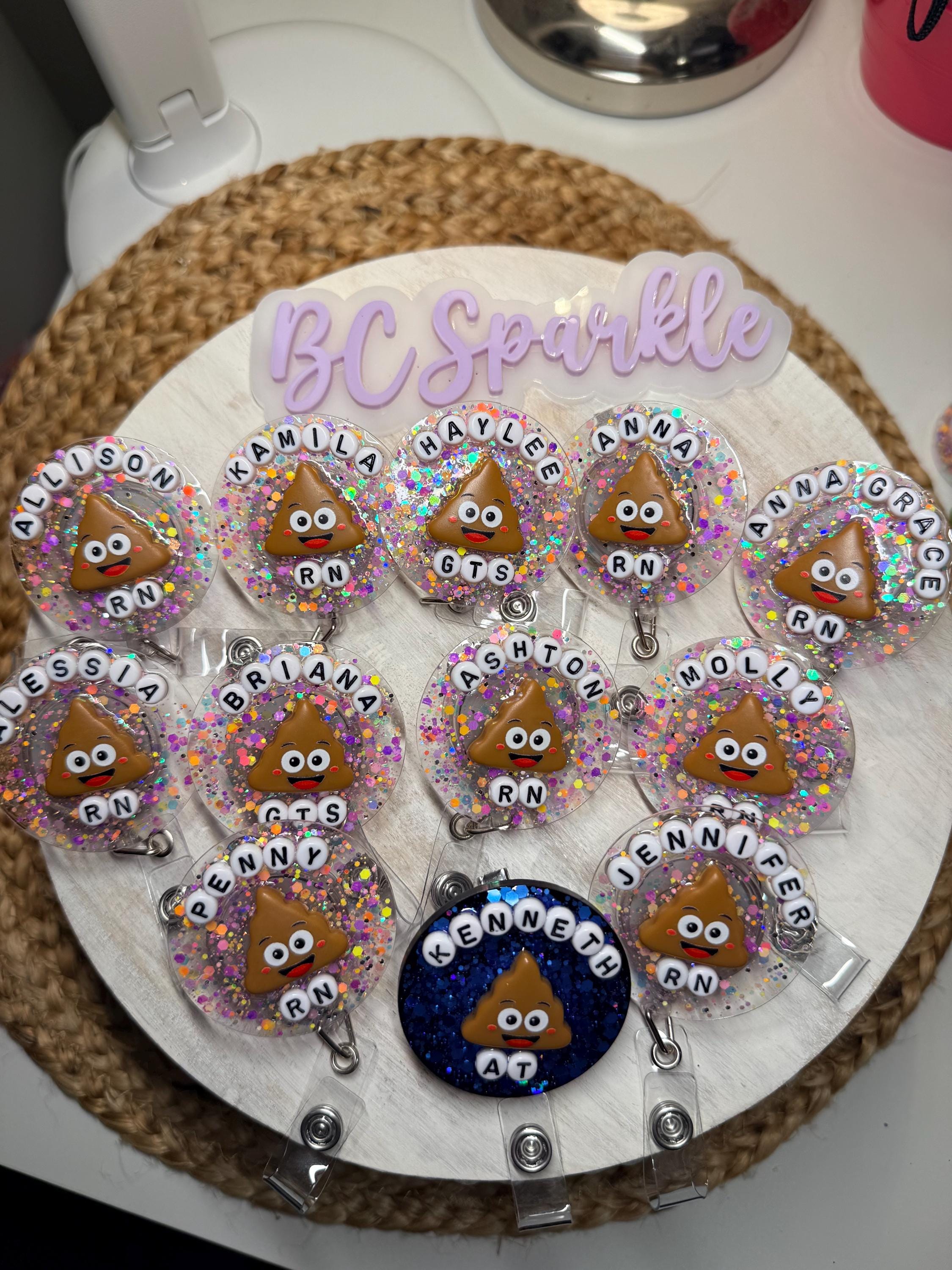 Poop Emoji Badge Reel