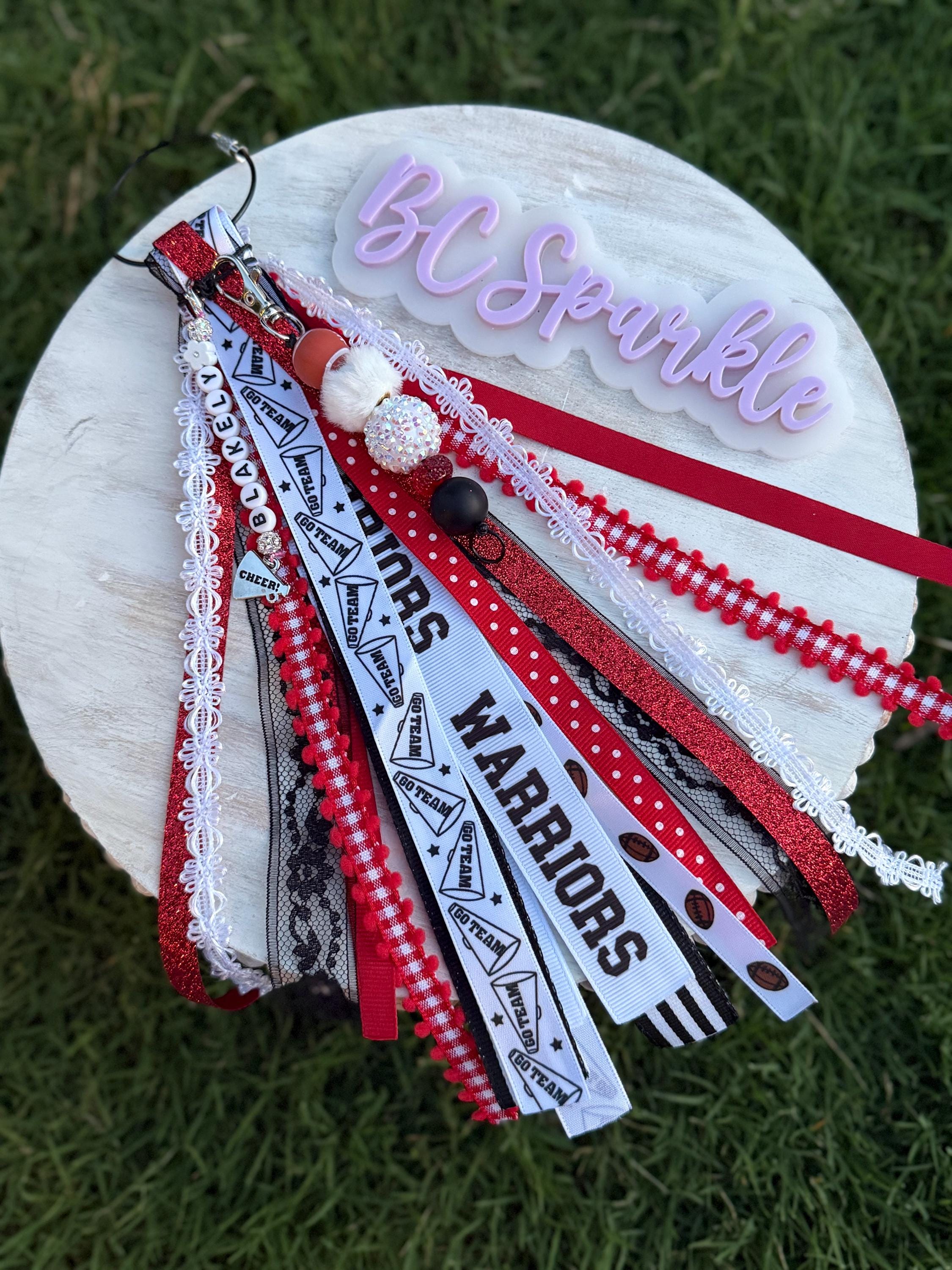 Custom Cheerleader Bag Tag