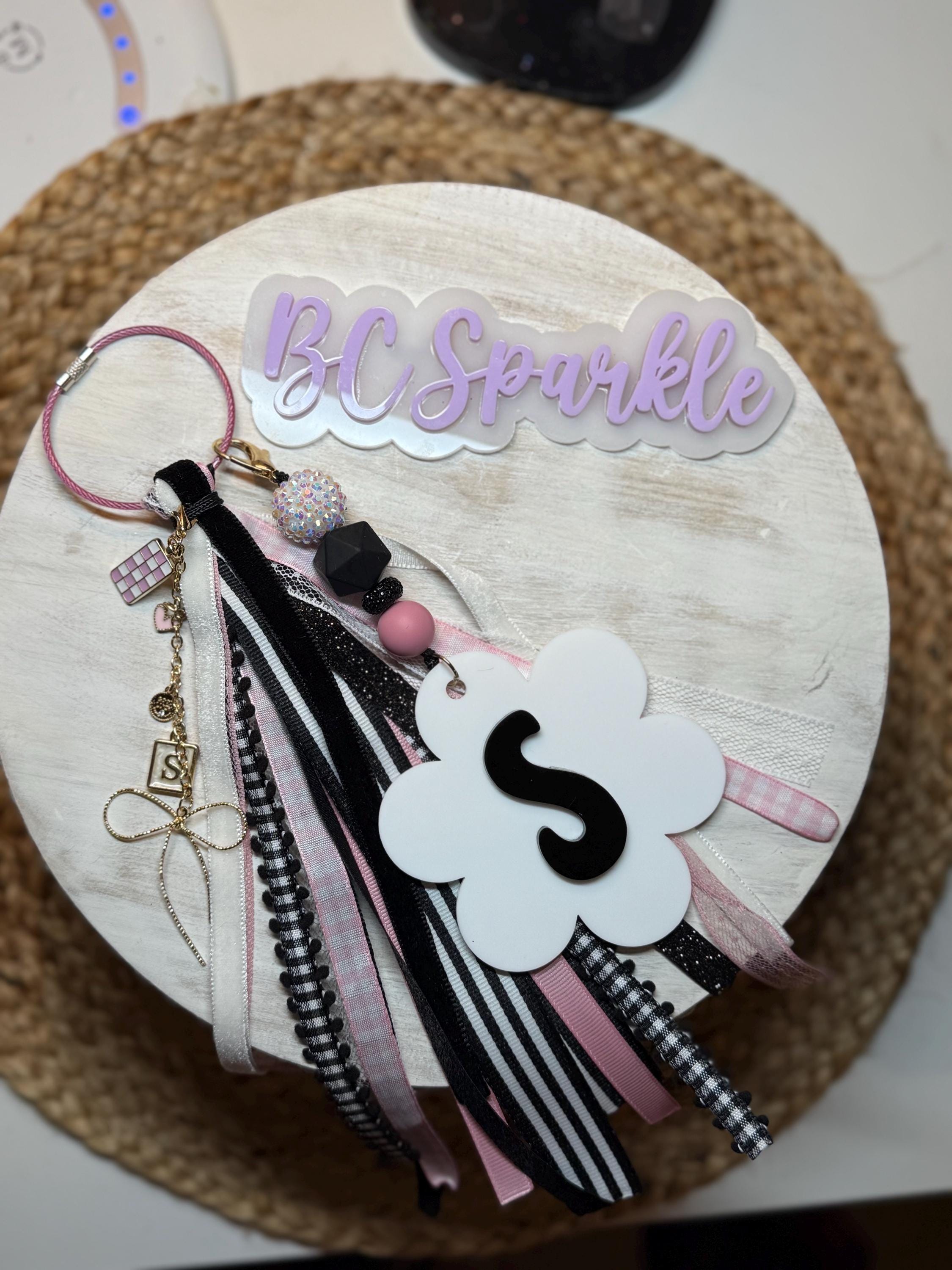 Personalized Flower Bag Tag