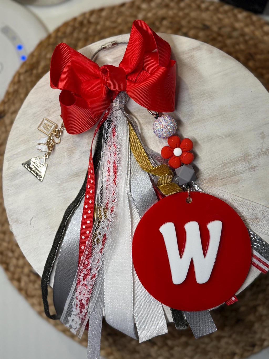 Personalized Flower Bag Tag