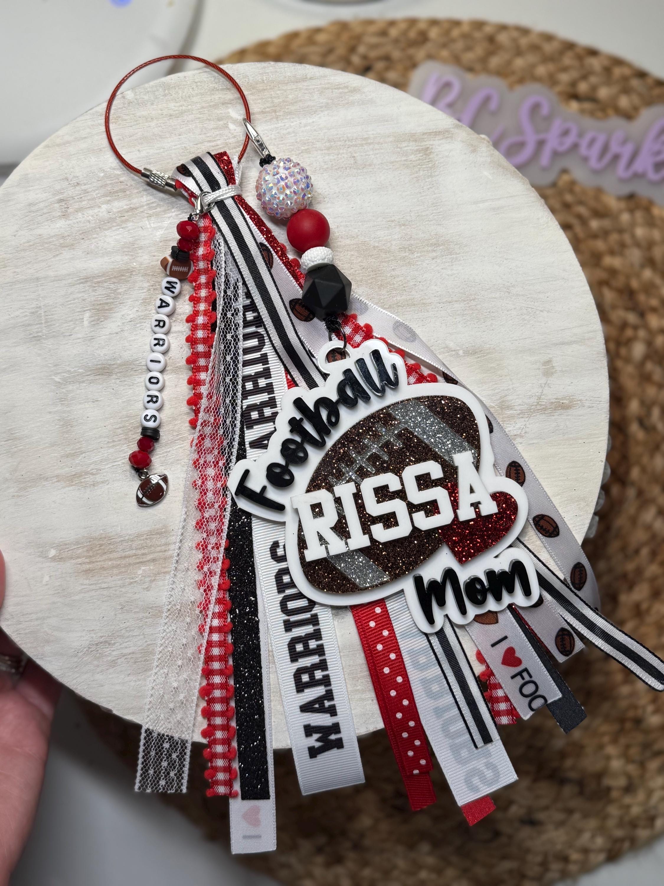 Custom Cheerleader Bag Tag