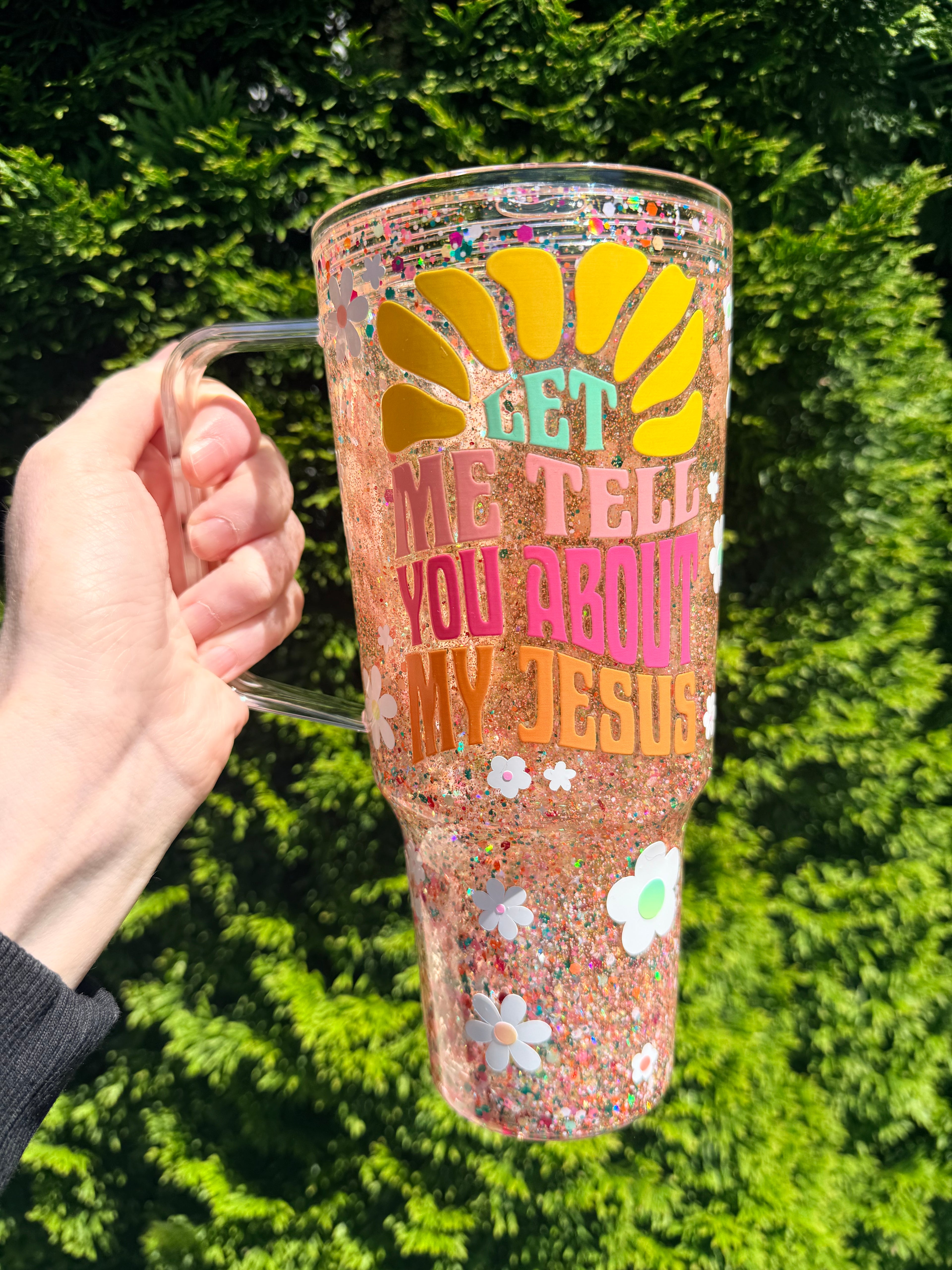 30oz Custom Snow Globe Tumbler