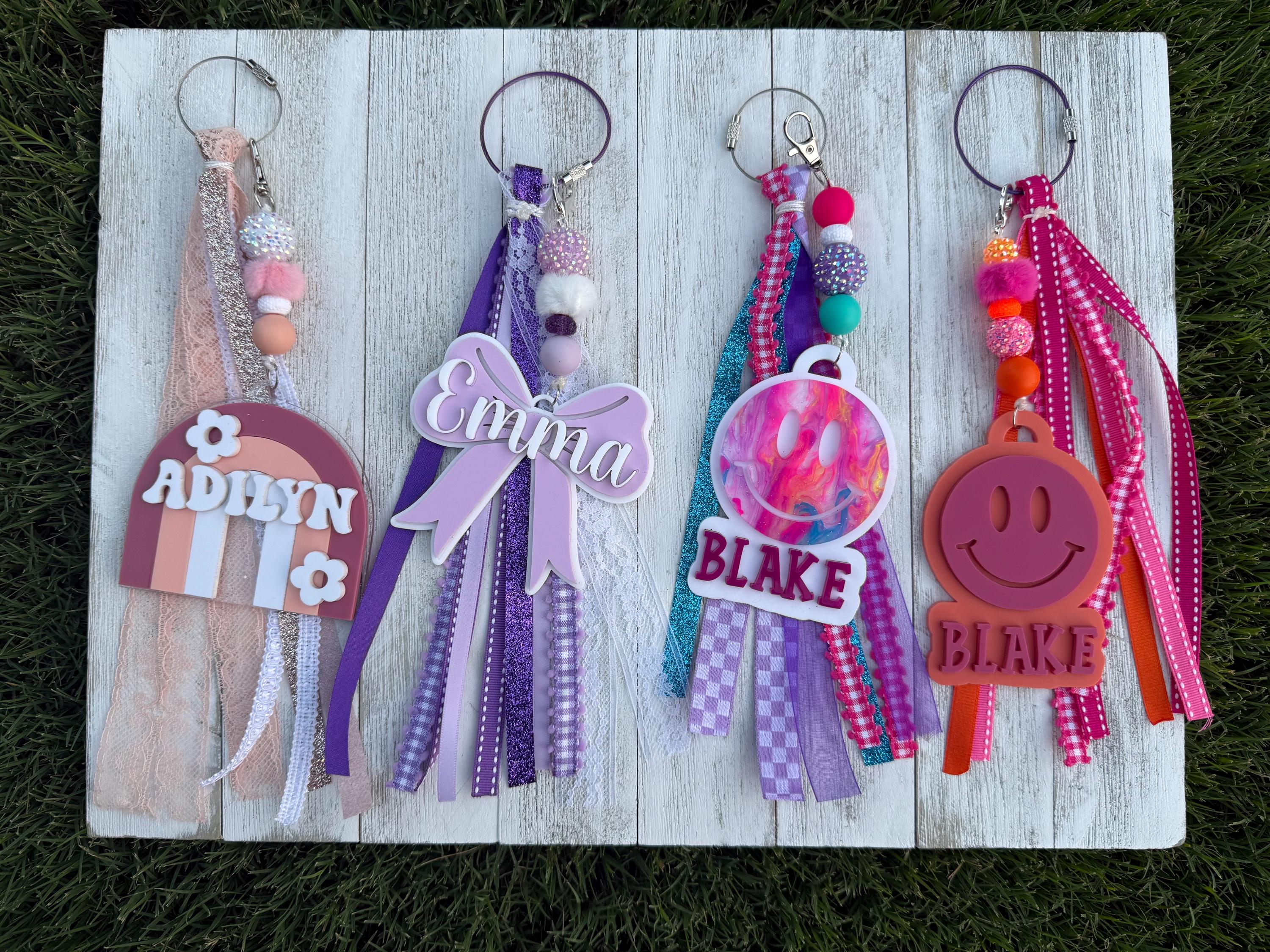 Personalized backpack bag tag