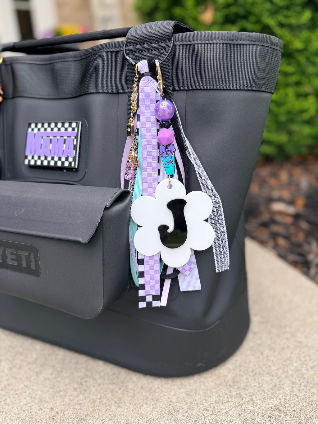 Personalized Flower Bag Tag
