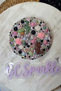 Bling lid for 16/24 oz cup