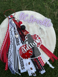 Custom Cheerleader Bag Tag